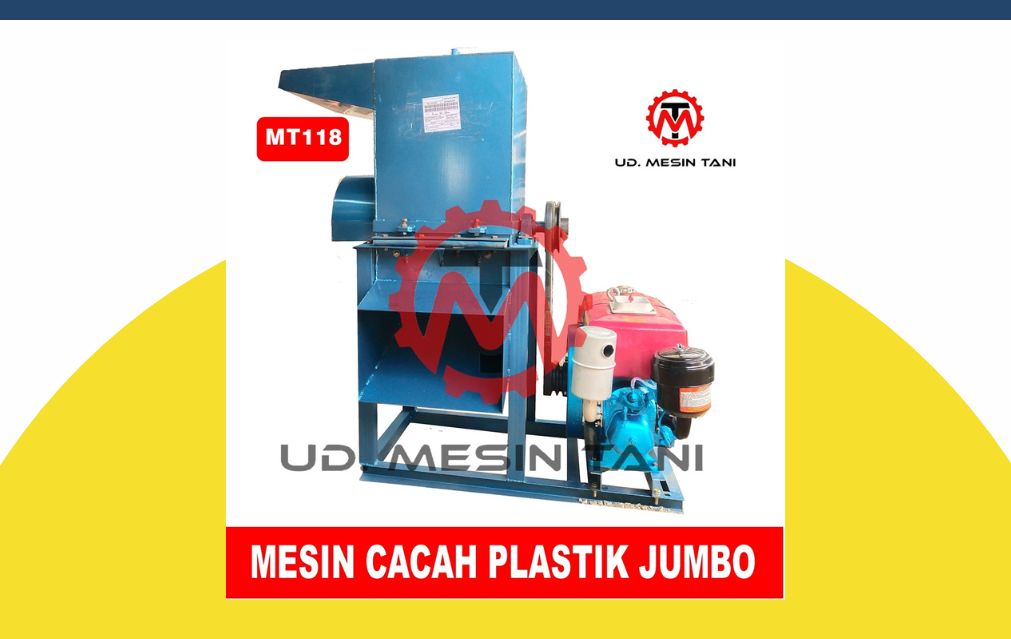 MESIN PENCACAH LIMBAH PLASTIK